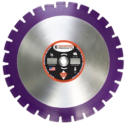 AI14140XM Imperial Purple Asphalt/Green Concrete Diamond Blades 14"x.140x1" CAT # 36821 AI14140XM Imperial Purple Asphalt/Green Concrete Diamond Blades 14"x.140x1" CAT # 36821